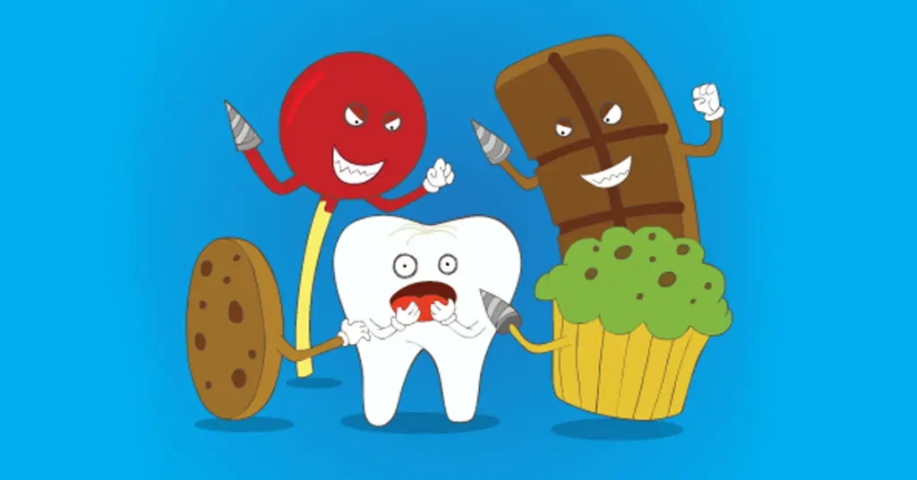 خوراکی های مضر برای دندان و دهان