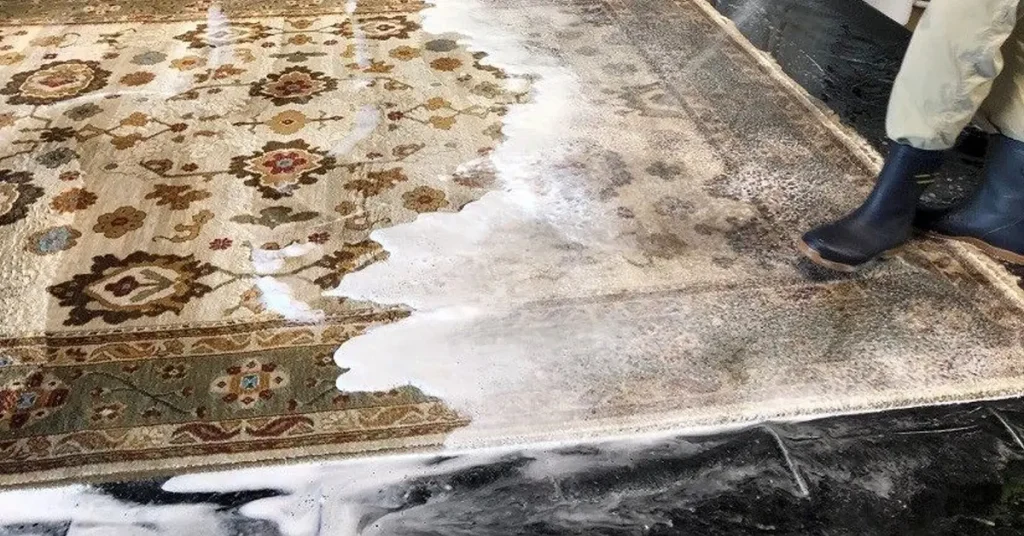 قالیشویی ماندگار هشتگرد بهترین قالیشویی فرش دستباف