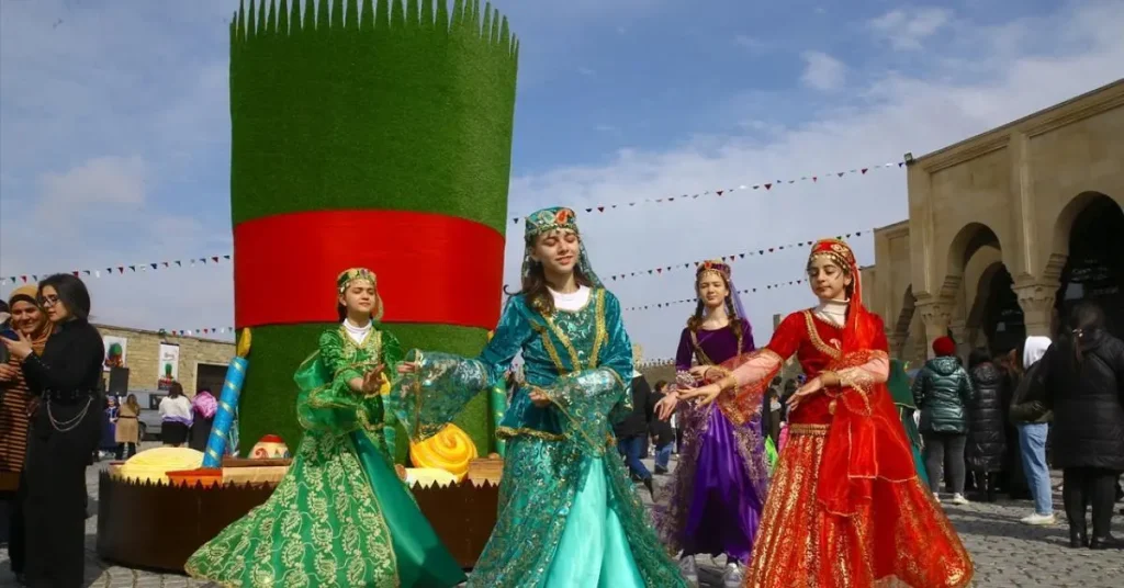 مراسم جشن عید نوروز در آذربایجان