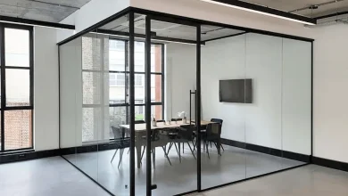 مزایای استفاده از پارتیشن شیشه ای و شیشه سکوریت