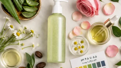 scientific comparison plant-based industrial cleansers regarding maintenance skin pH balance.