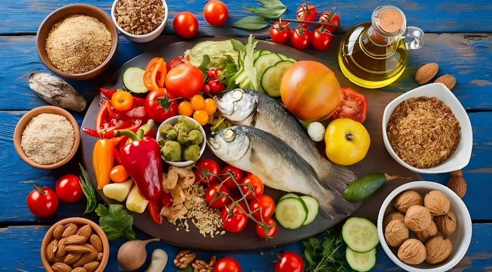 رژیم غذایی مناسب یکی از راه های درمان کبد چرب گرید ۱