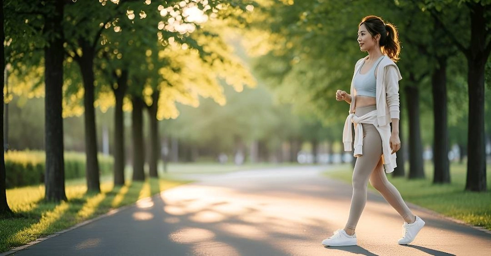 تحرک روزانه و مدیریت استرس برای چهره شاداب تر بدون آرایش